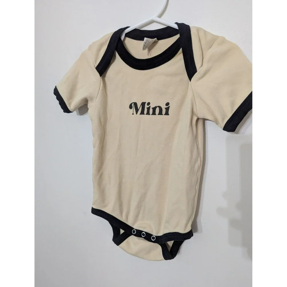 NWOT Kate Quinn Organic Cotton 'Mini' Bodysuit size 18-24 Months